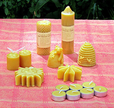 Beeswax Candles | Gentle Breeze Honey
